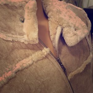 Dominic Bellissimo Shearling Edged Coat